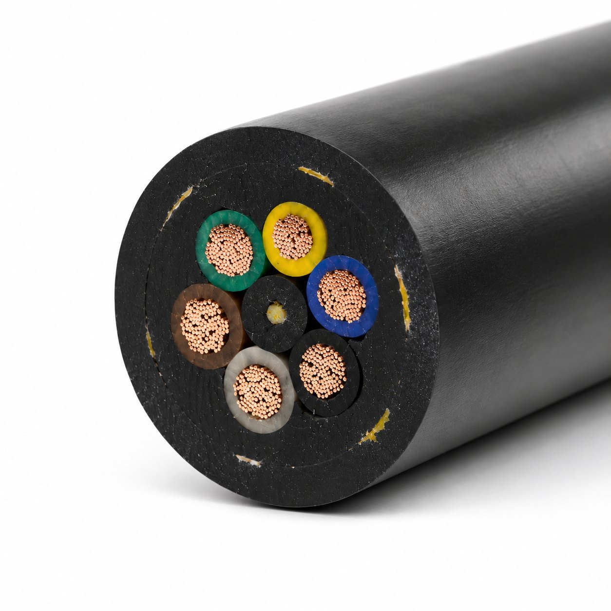 black-multicore-reeling-cable Black multicore flexible reeling cable